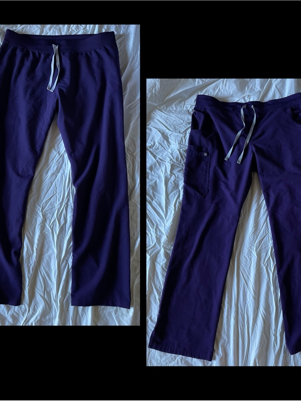 XL Tall - Lot of 2 Figs Purple Jam Scrub Pants